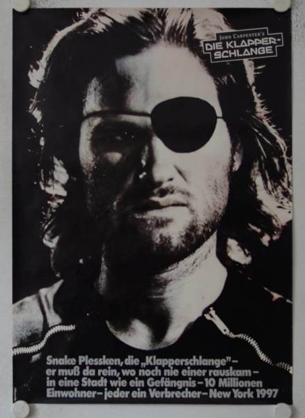 Die Klapperschlange originales deutsches Filmplakat